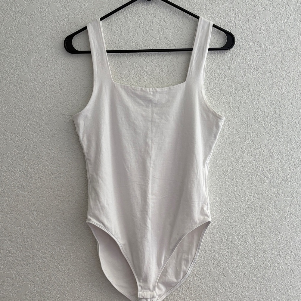 Old Navy White Tank Bodysuit